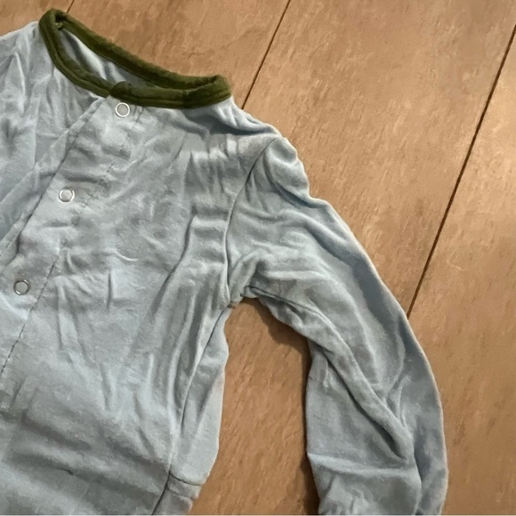 KicKee Pants Long Sleeve Sleeper Footie Pajama Bamboo - Picture 4 of 6